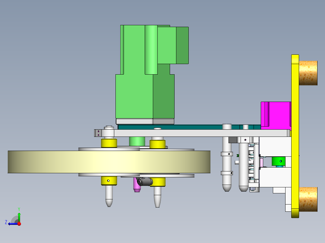 料带自动上料机含bom sw17可编辑右视图
