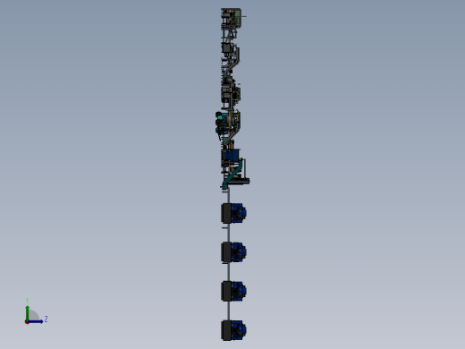 非标自动化塑料件产线sw18左视缩略图
