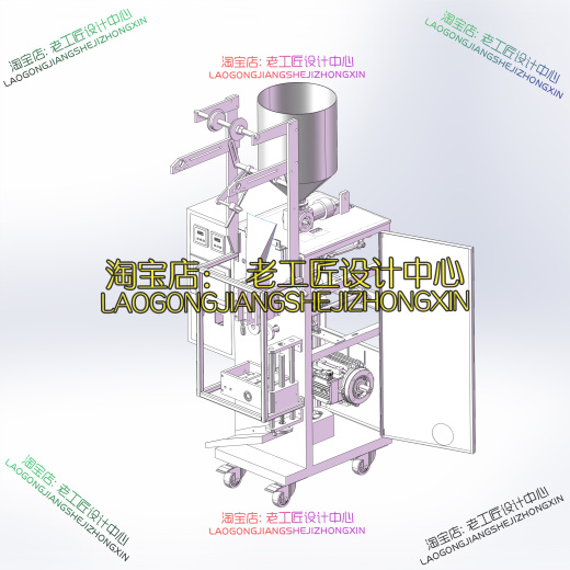 B04-包液灌装机模型3D图纸 STEP格式缩略图