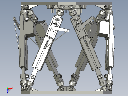 6自由度测试平台设计俯视缩略图