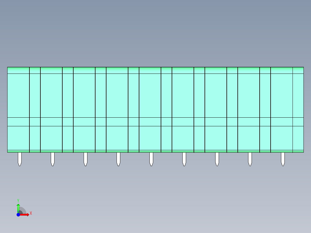 DG105V-7.5-09P-14-00AH前视图