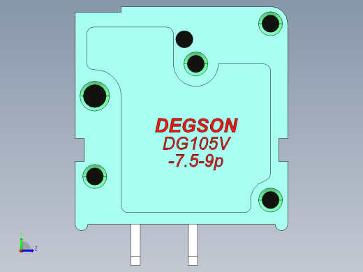 DG105V-7.5-09P-14-00AH左视缩略图