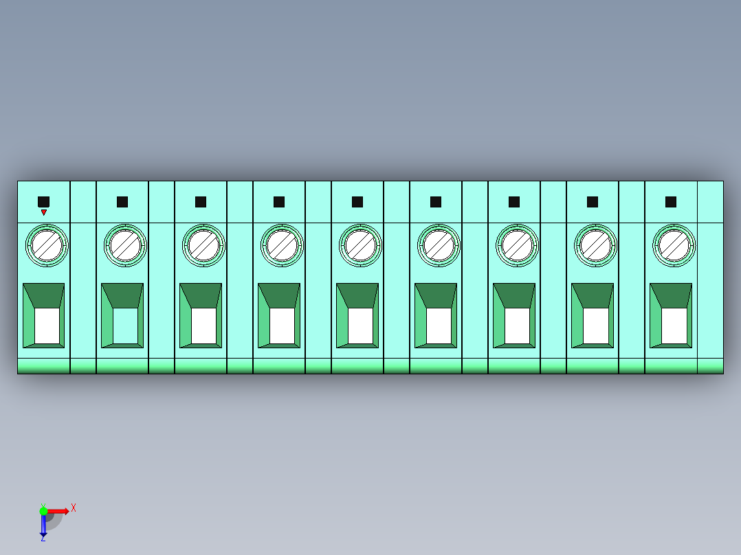 DG105V-7.5-09P-14-00AH俯视图