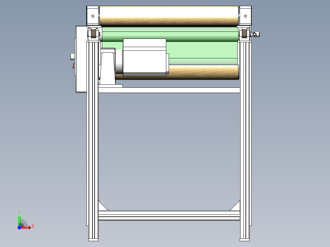 皮带输送机三维图
