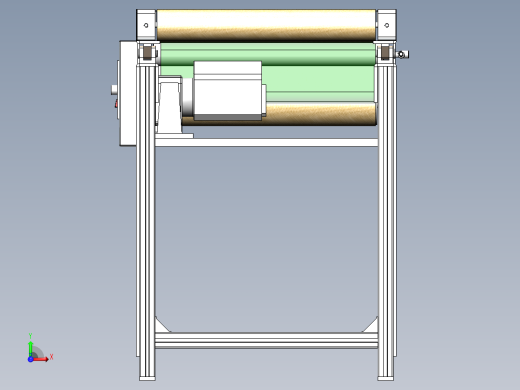 皮带输送机三维图