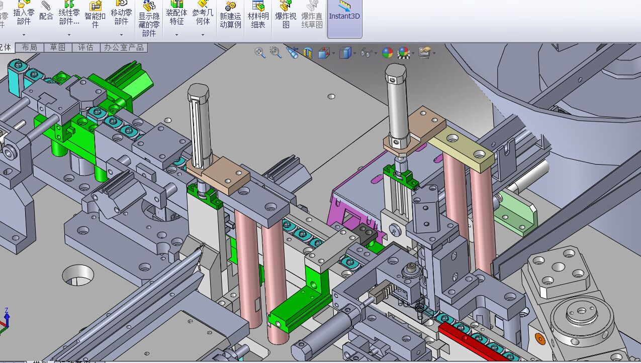 马达线圈入磁机