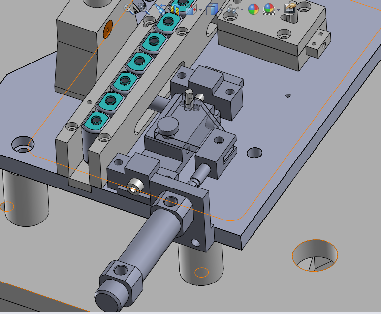 马达线圈入磁机