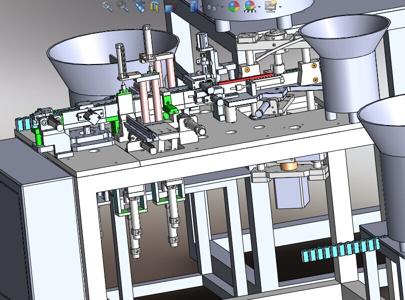 马达线圈入磁机