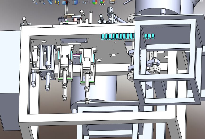马达线圈入磁机
