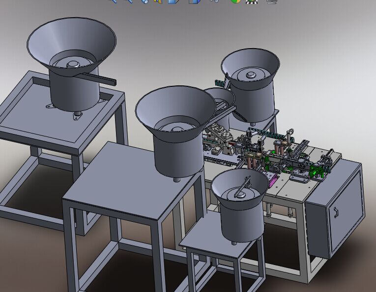 马达线圈入磁机