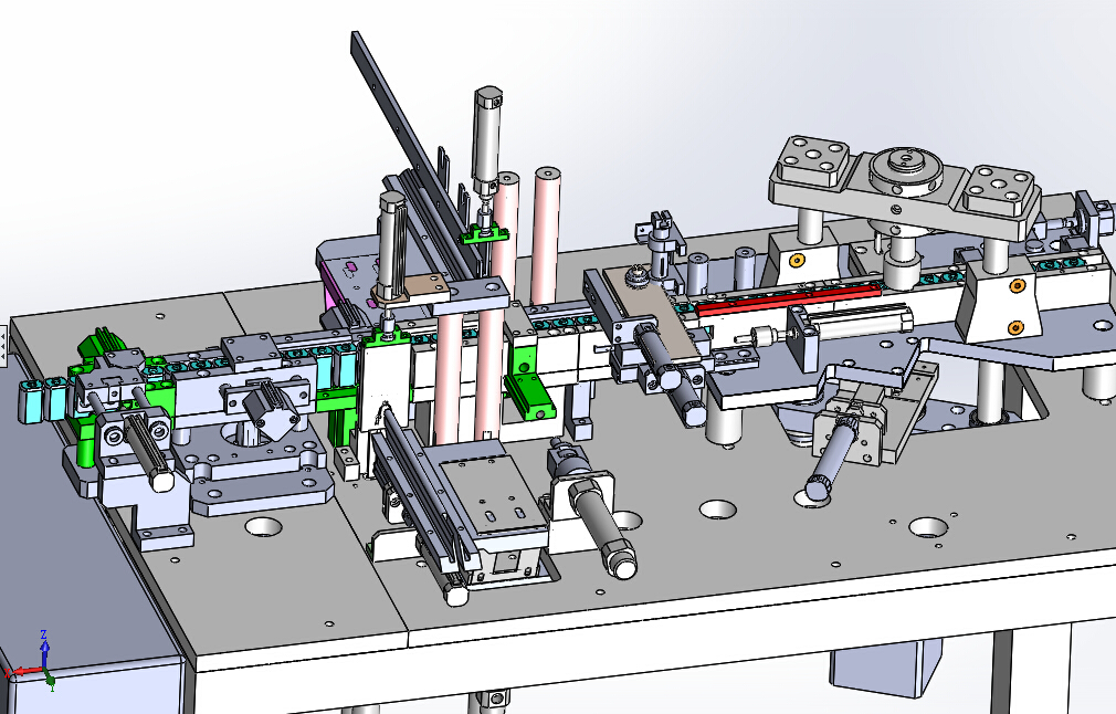 马达线圈入磁机