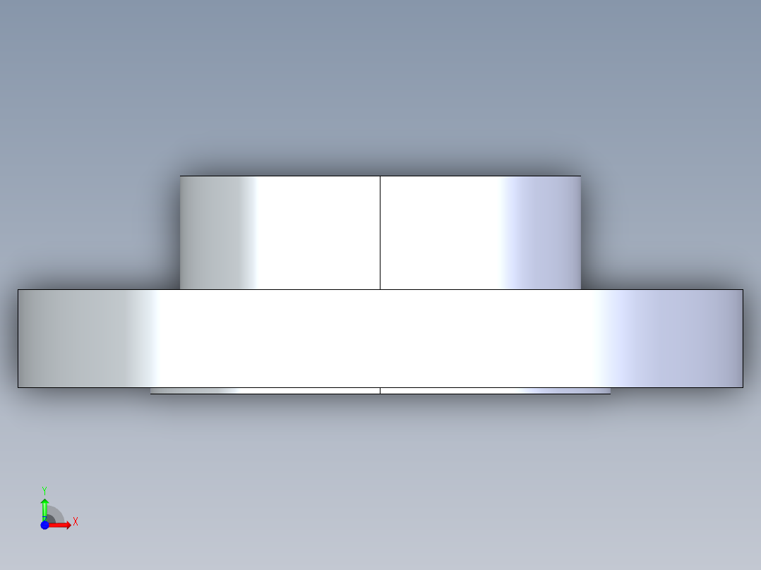 聚氯乙烯配件27-Sch80_Flange Vanstone_FPT_855-030_3in前视图