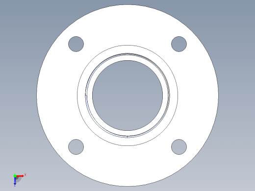 聚氯乙烯配件27-Sch80_Flange Vanstone_FPT_855-030_3in俯视缩略图