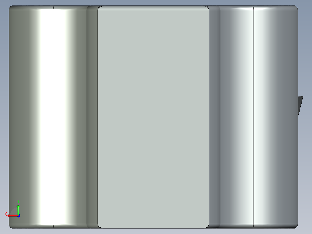 刀片 - 旋转元件---模型格式为 stp后视图