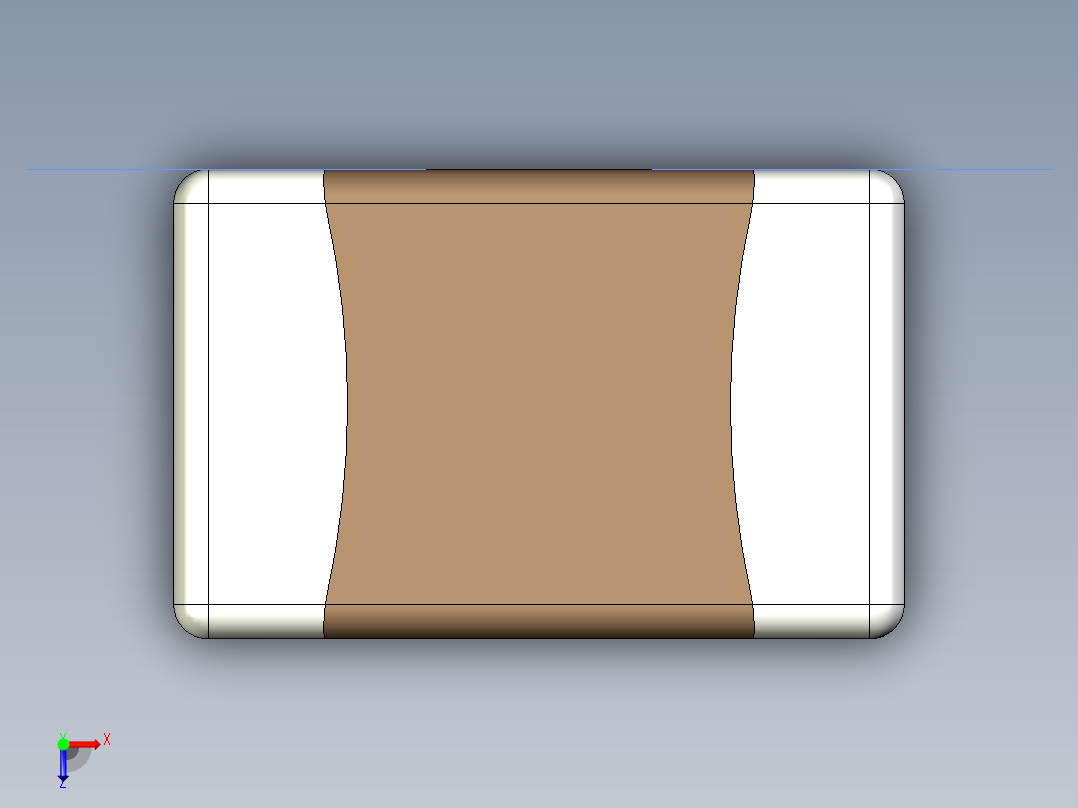 CAPC-0805-T1.35-BN俯视图