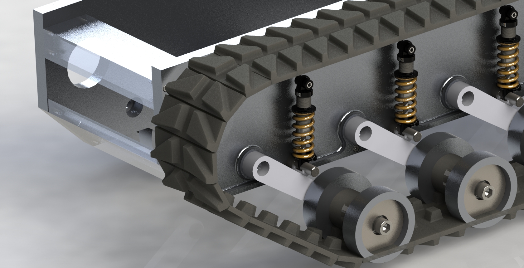 自动翻斗履带车