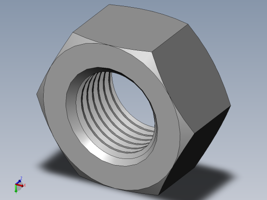 DIN 934 螺母-M45 Nut.SLDPRT
