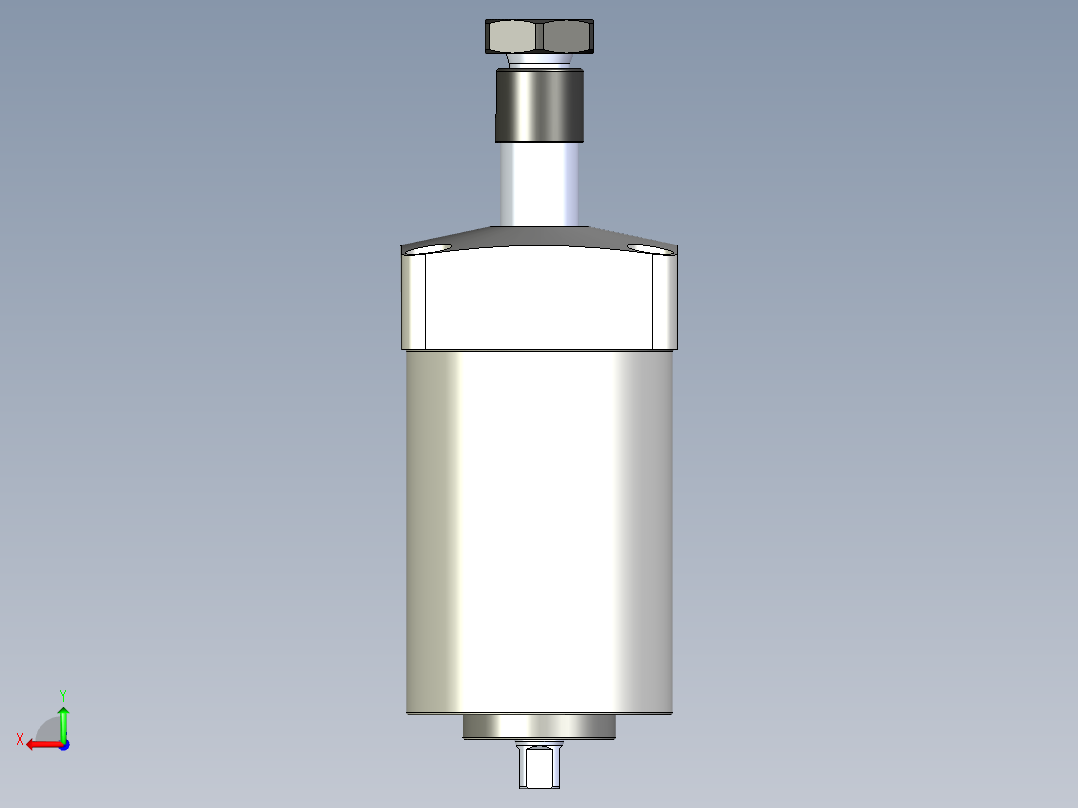 KOSMEKWHE1600-2SRD多系列多零件图纸模型后视图