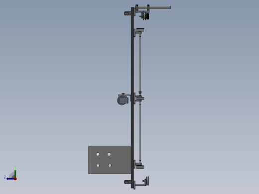 钢构复合板打胶机右视缩略图