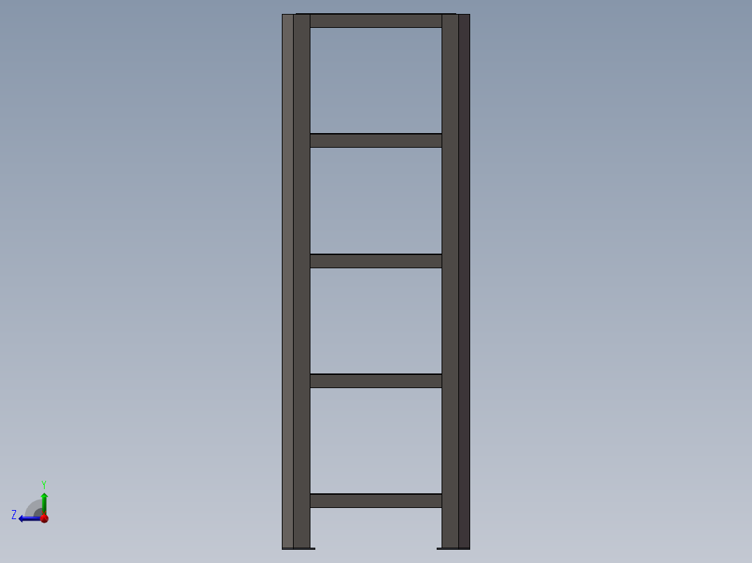 模具架子右视图