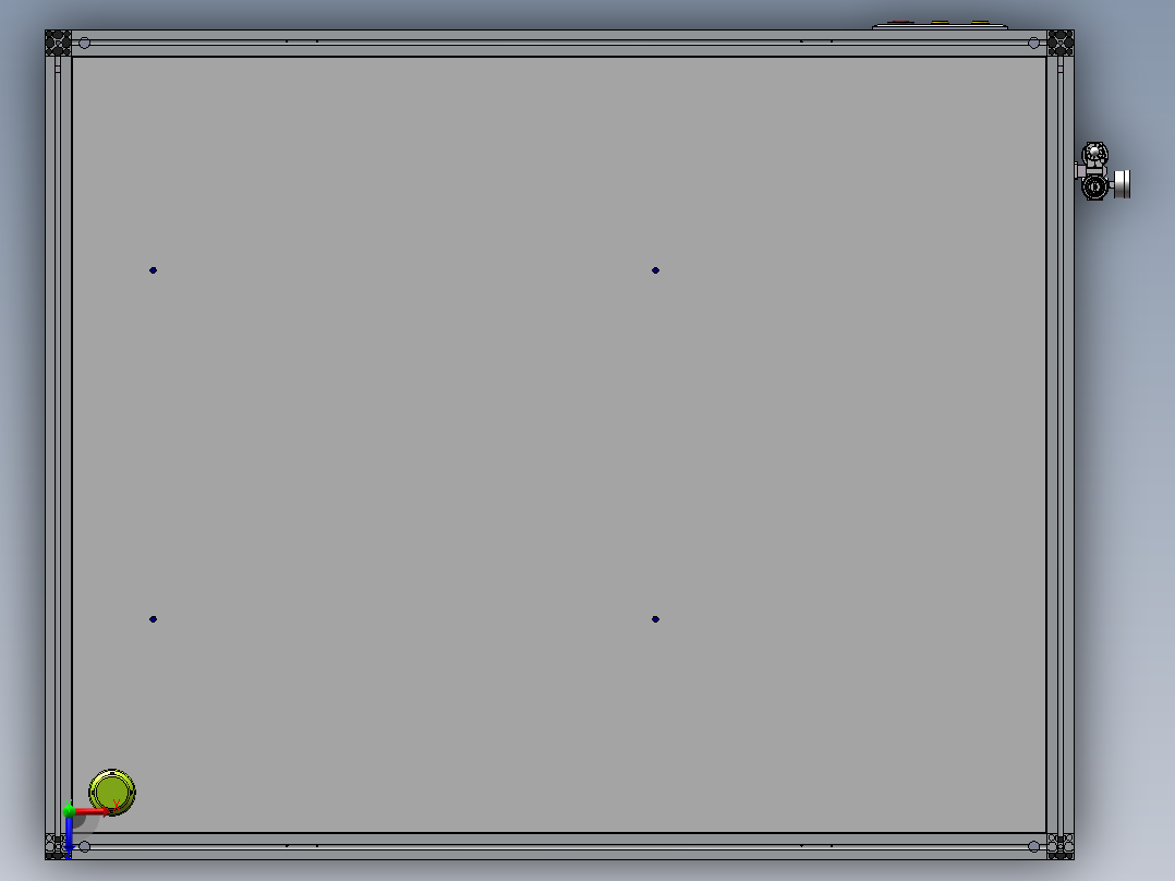 电阻绕线焊线一体机sw18俯视图