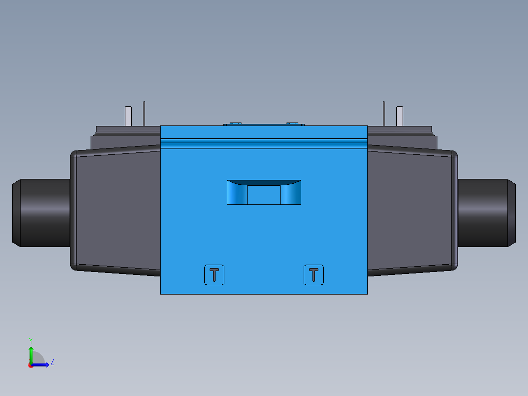 Continental Hydraulics-VSD05M_3X_G_33L液压元件左视图
