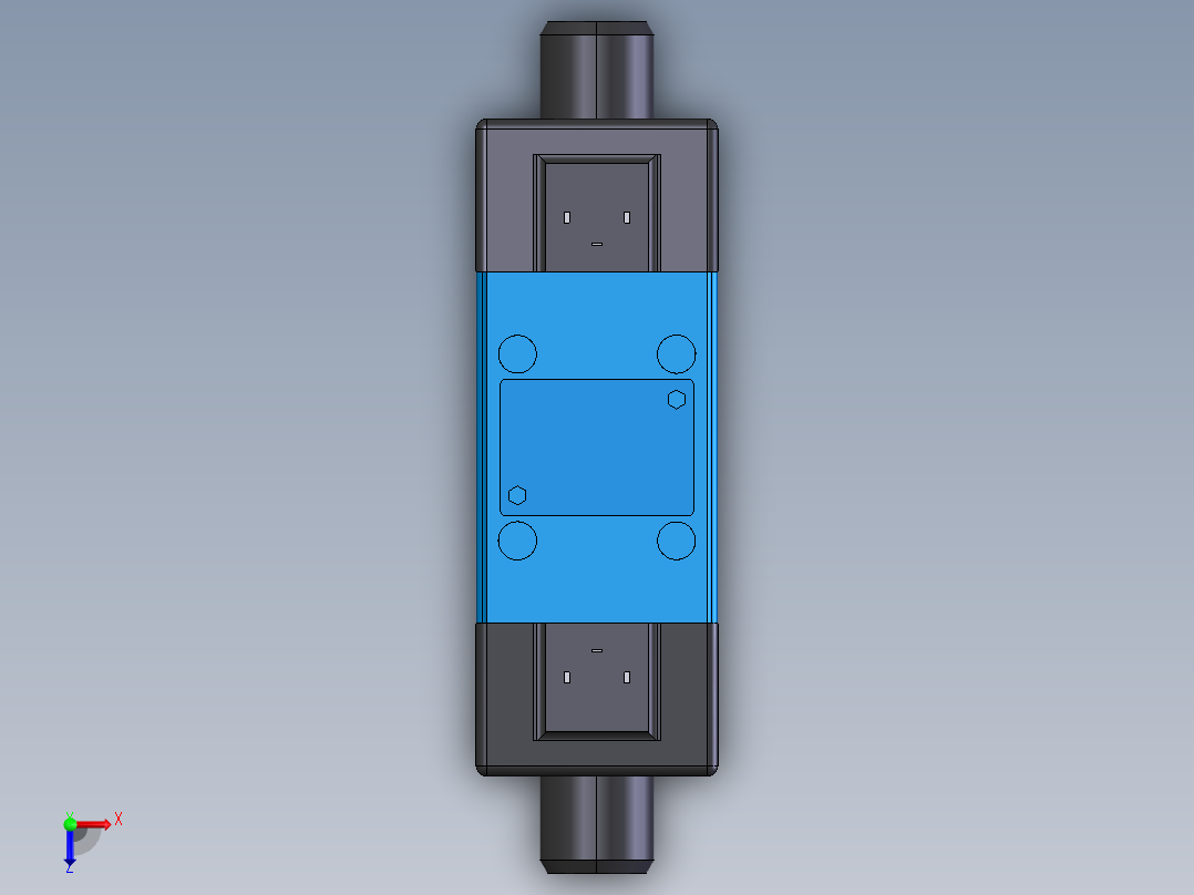 Continental Hydraulics-VSD05M_3X_G_33L液压元件俯视图
