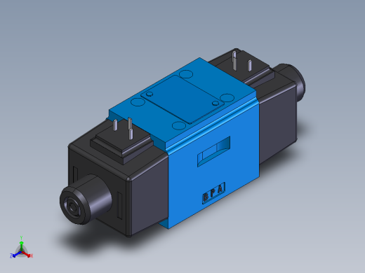 Continental Hydraulics-VSD05M_3X_G_33L液压元件正等轴测缩略图