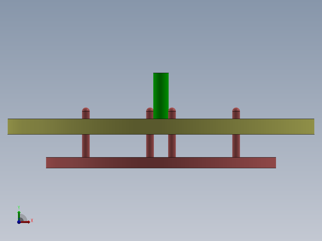 摆线减速器、摆线针轮减速器、减速器(35)前视图