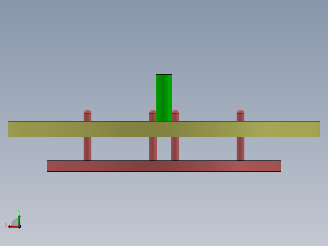 摆线减速器、摆线针轮减速器、减速器(35)后视图