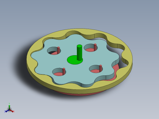 摆线减速器、摆线针轮减速器、减速器(35)正等轴测缩略图