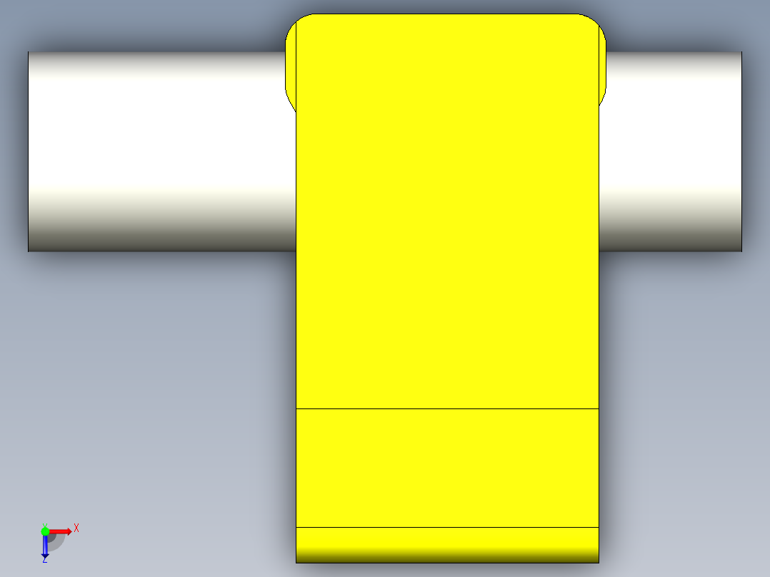 精益管 (14)俯视图