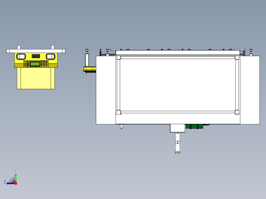 小件自动焊接机设备的取料与运输组合右视缩略图