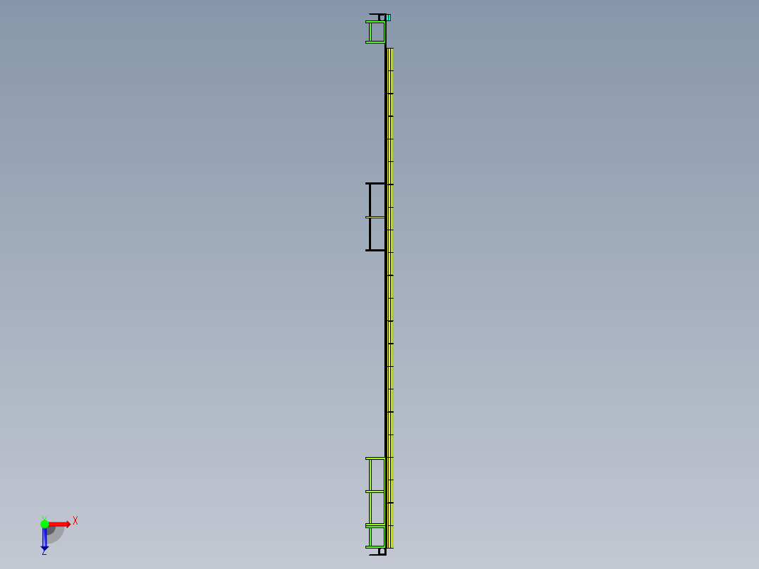 糖果生产输送线俯视图
