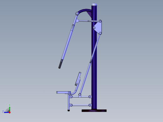 运动健身器材右视缩略图