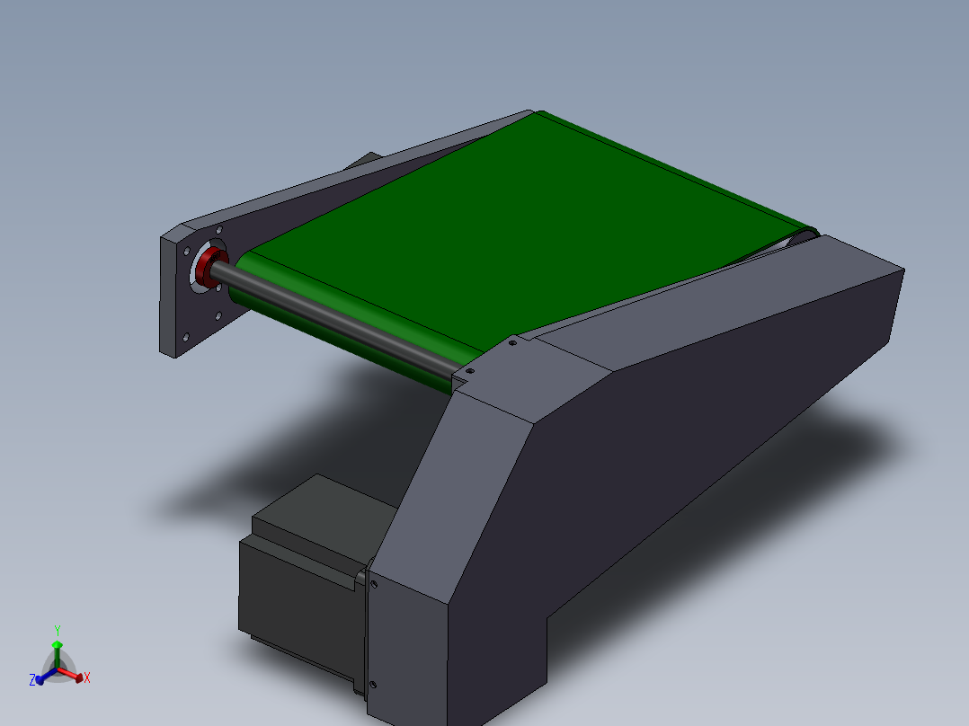 倾斜式微型输送带