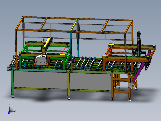 LED灯打螺丝组装收料打包设备