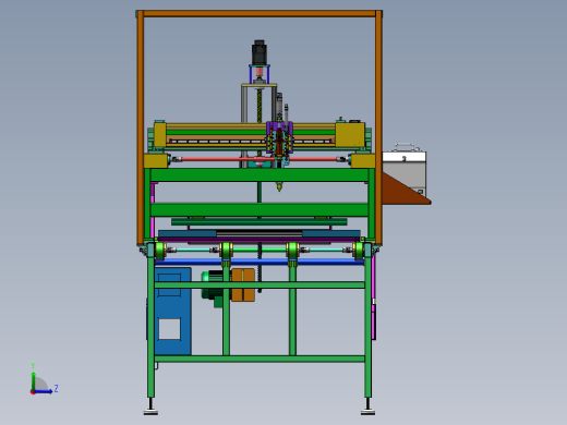 LED灯打螺丝组装收料打包设备左视缩略图