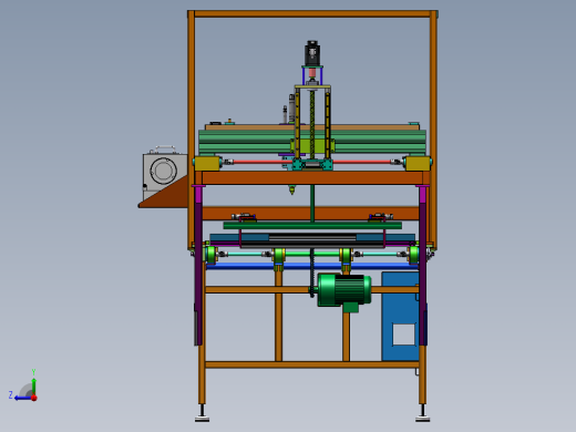LED灯打螺丝组装收料打包设备右视缩略图