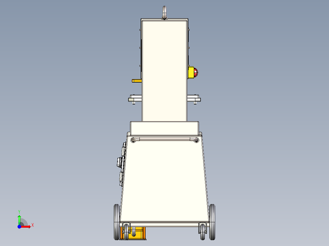 冲床GEKA P55punch-machine-geka-p55-模型格式为 -sw stp前视图