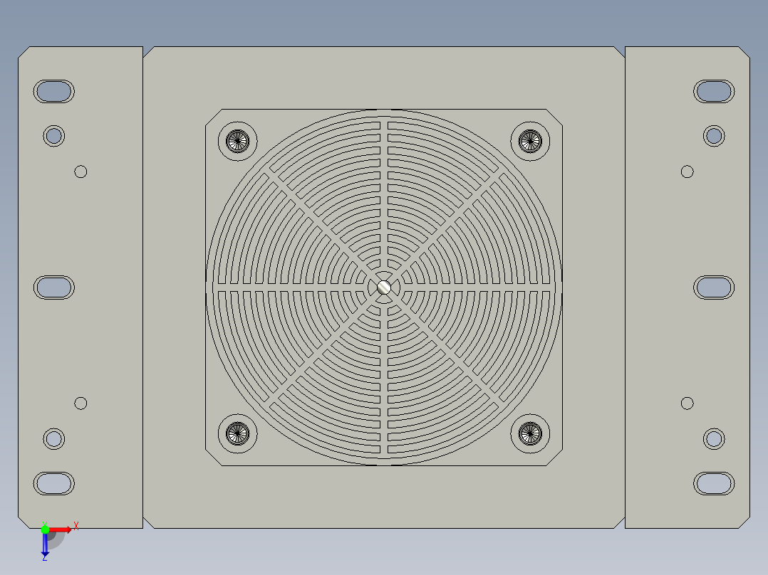 76071466-离心电机组件俯视图