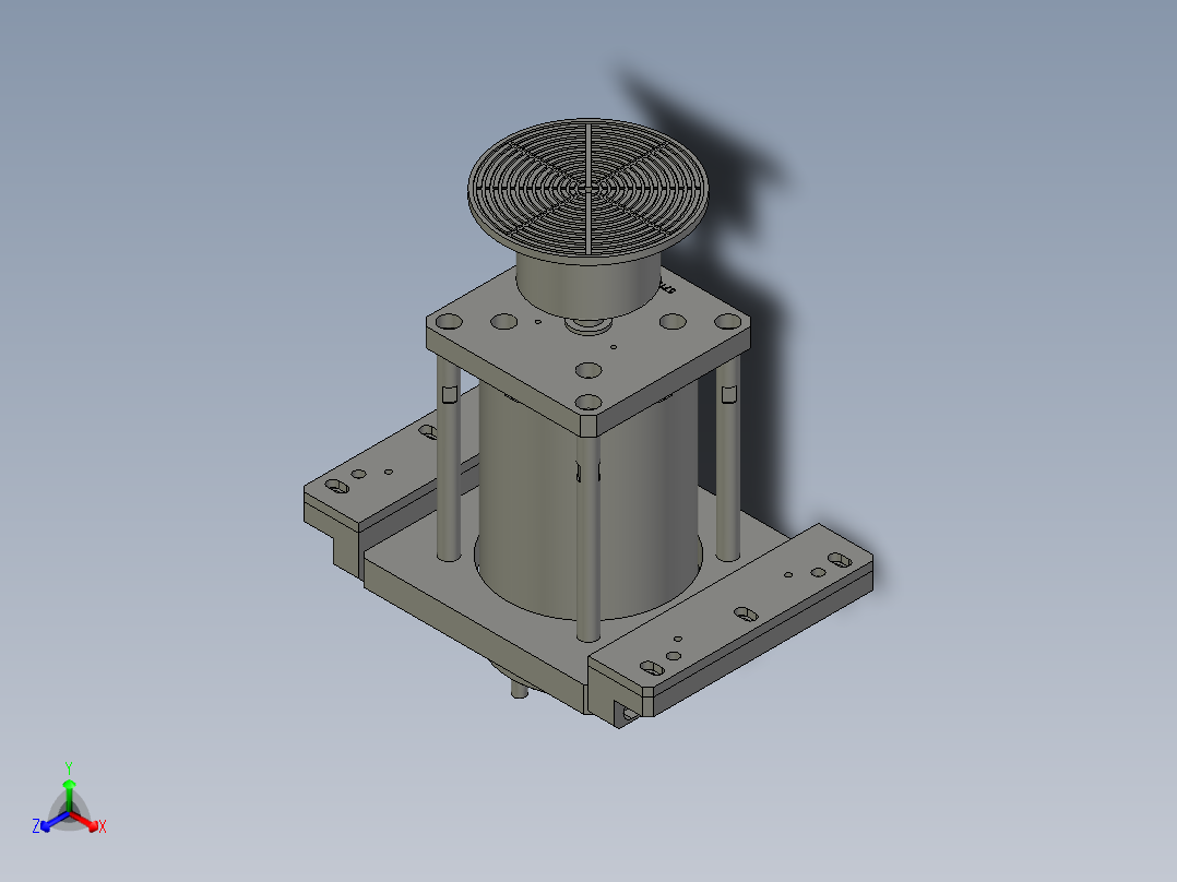 76071466-离心电机组件正等轴测图