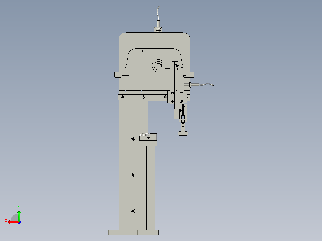4悬臂进料机构-40行程-罗圈后视图