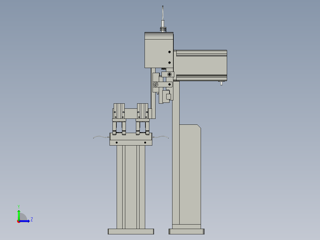 4悬臂进料机构-40行程-罗圈左视图