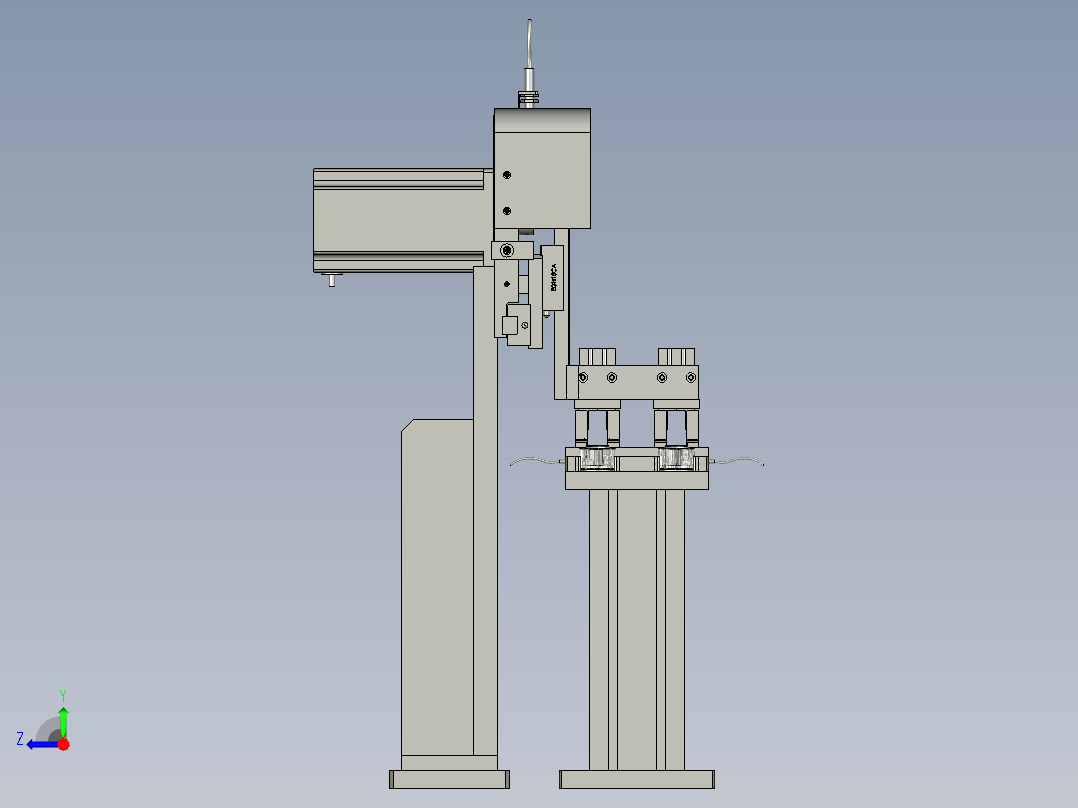 4悬臂进料机构-40行程-罗圈右视图