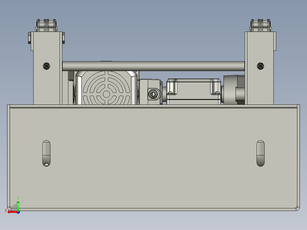JGS01-C0000移栽输送机后视图