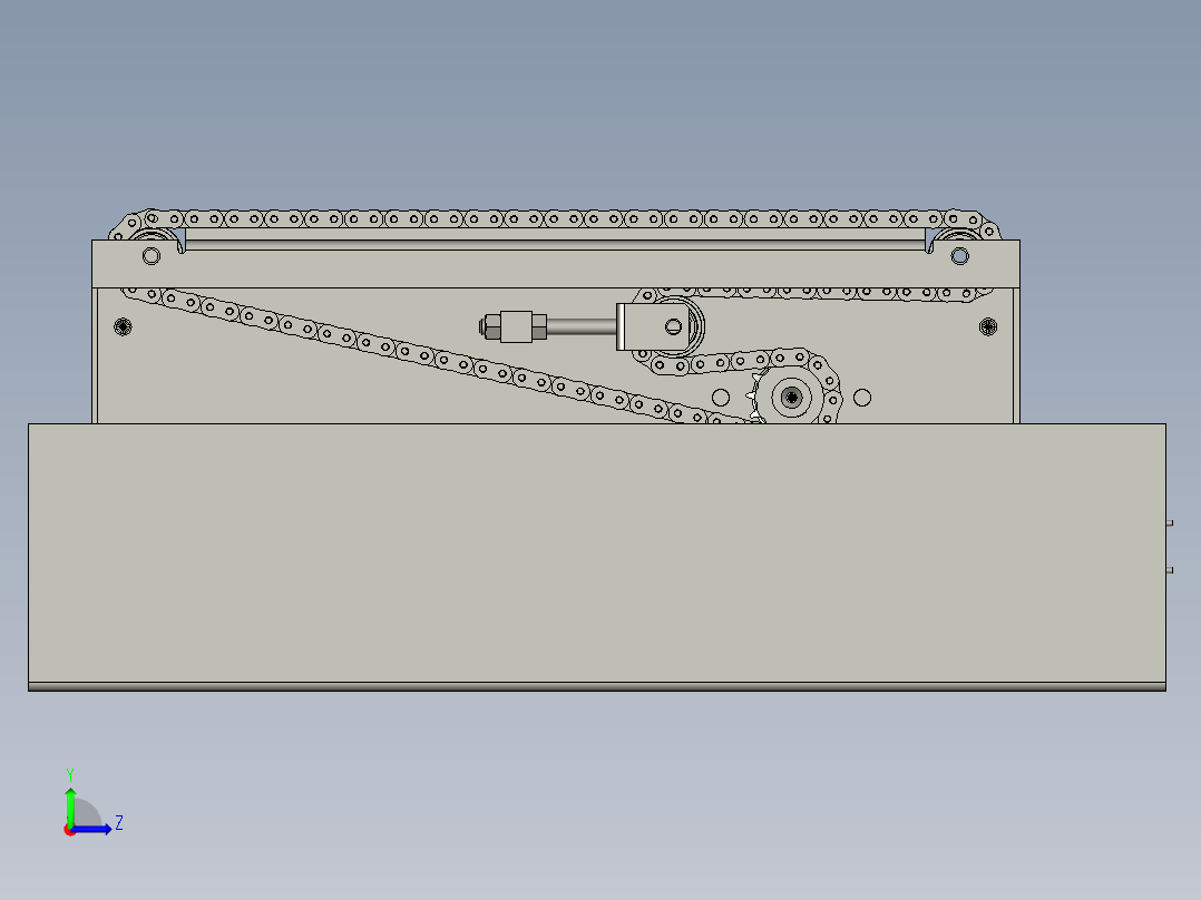 JGS01-C0000移栽输送机左视图