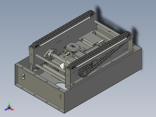 JGS01-C0000移栽输送机正等轴测缩略图