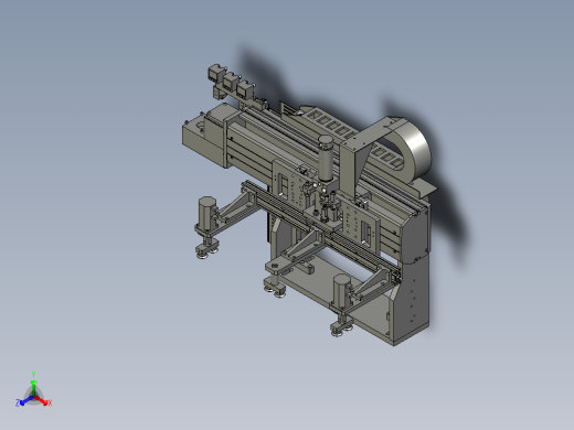 TLS-05移载机械手正等轴测缩略图