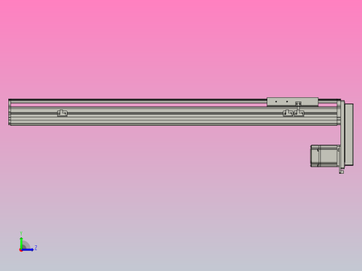 MT136BS半封闭丝杆滑台[MT136BS.L#.650.BM.P40.C3]左视缩略图